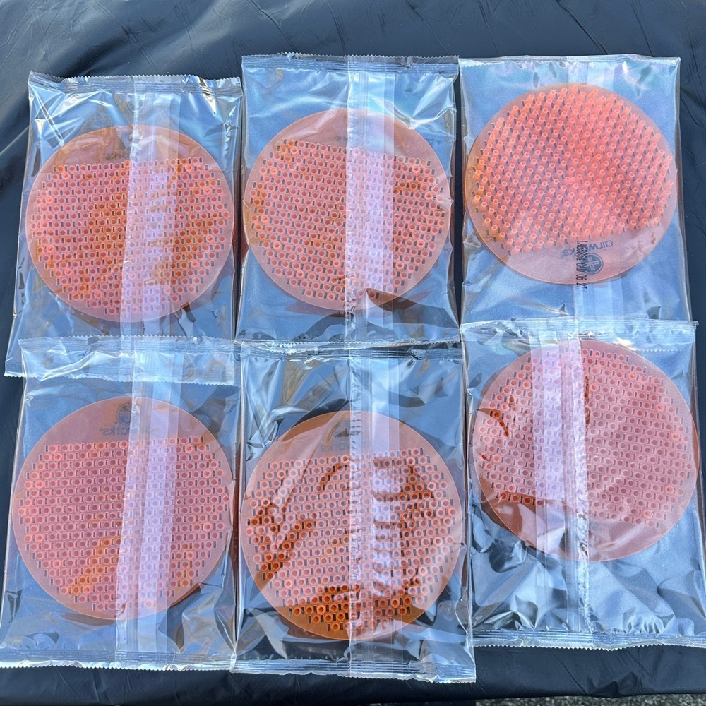 Pack of 6 AirWorks AWSFUS231-BX Orange Splash Free Urinal Screen, Citrus G